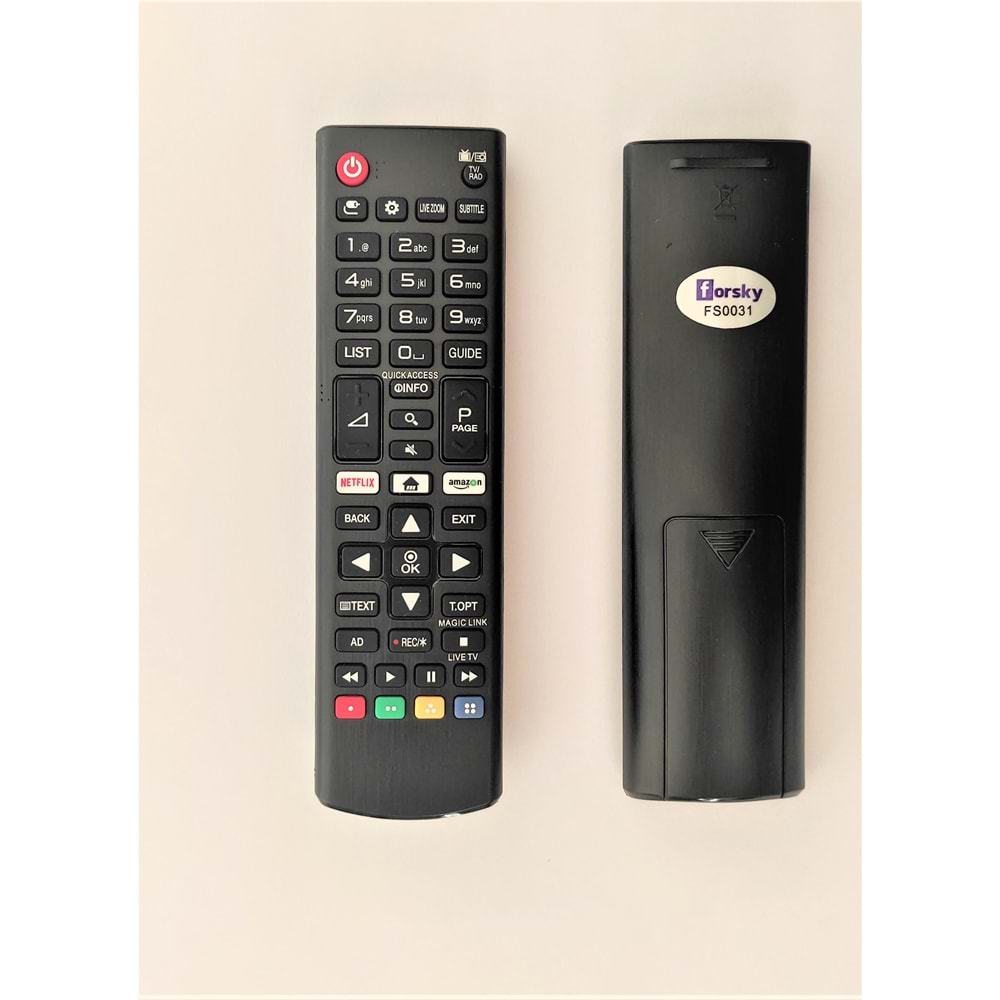 FORSKY LG- NETFLİX-AMAZON TUŞLU LED V KUMANDASI