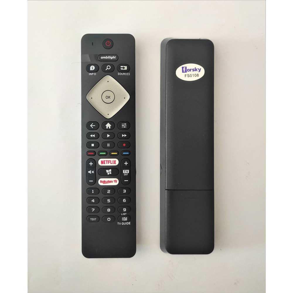 FORSKY PHILIPS RAKUTEN-NETFLİX TUŞLU LED TV KUMANDASI