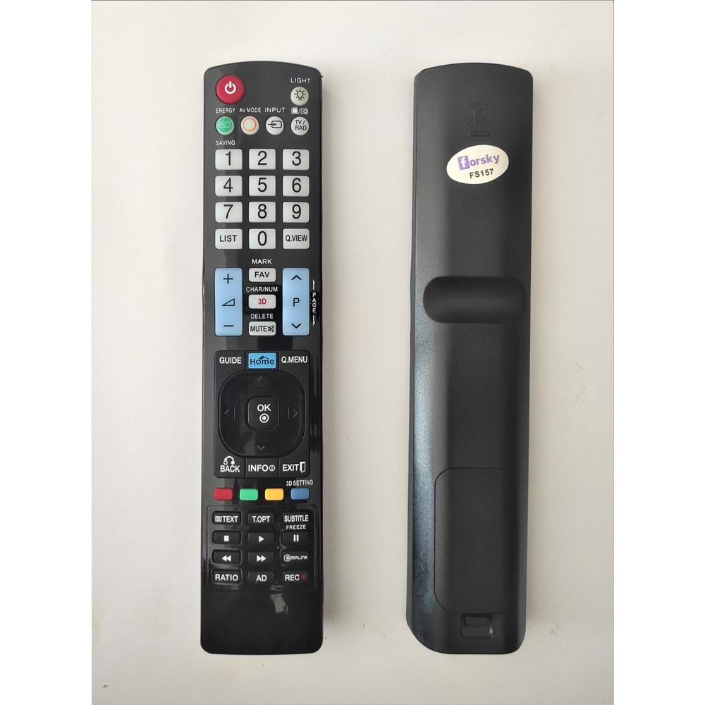 FORSKY LG HOME (Q MENU) TUŞLU LED TV KUMANDASI