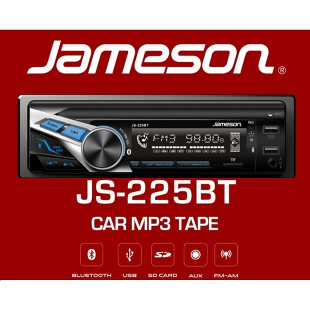 JAMESON JS-225 BT OTO TEYİP