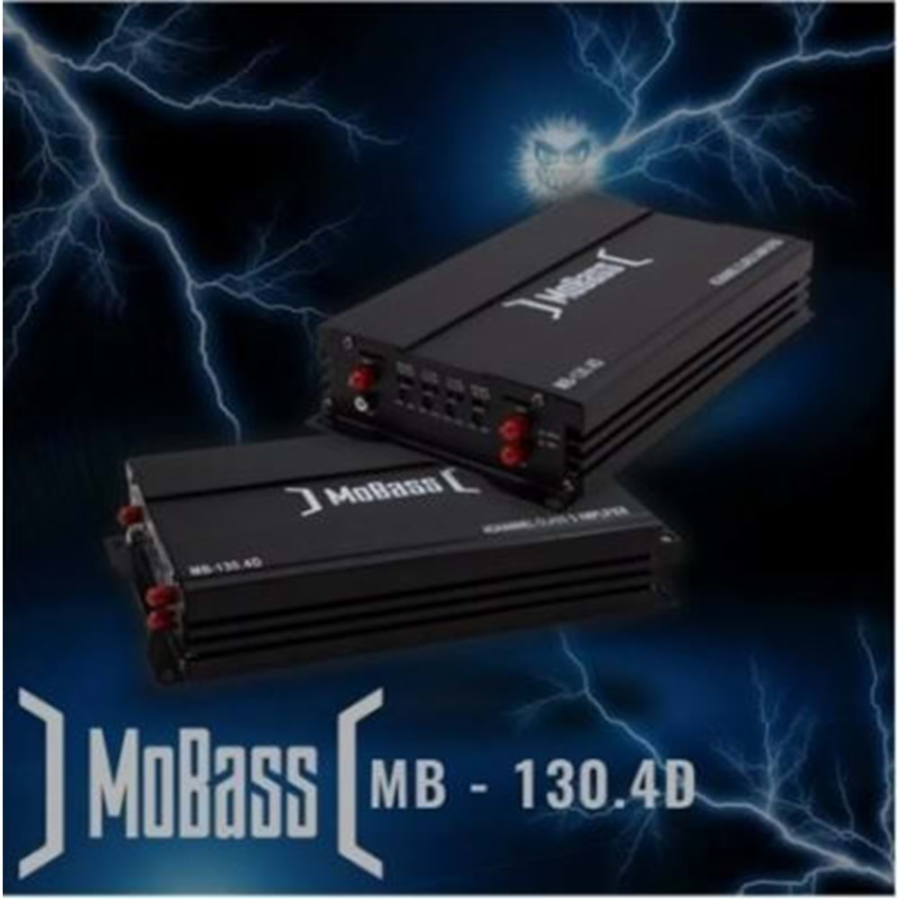 Mobass Mb-130.4d Oto Amplıfıkator 4x140rms