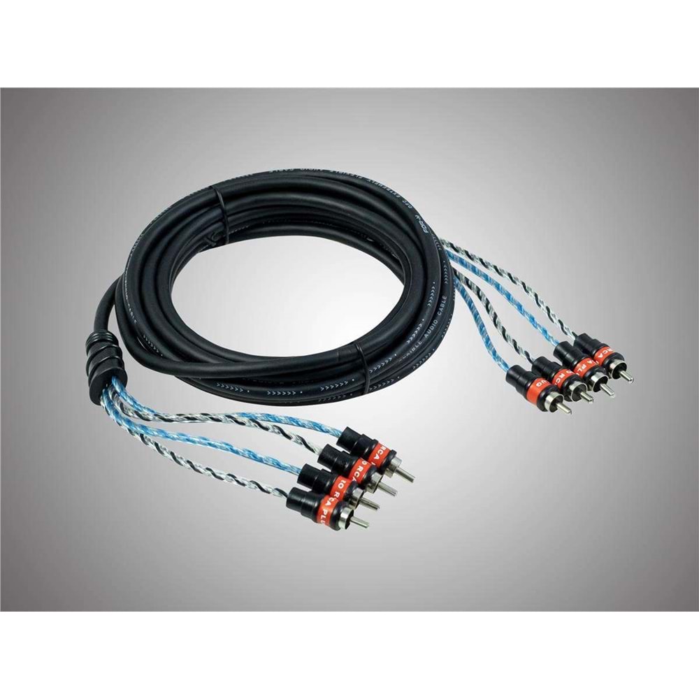 FOR-X X114 5 Metre Dörtlü Rca Kablo
