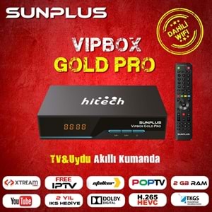 SUNPLUS VIP BOX GOLD PRO IP UYDU CİHAZI