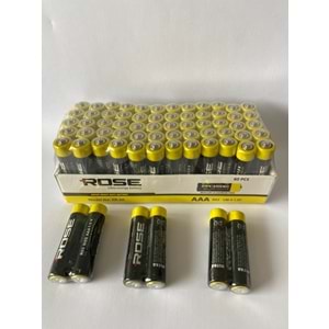 ROSE Çinko AAA Karbo 60.lı İnce Kalem Pil