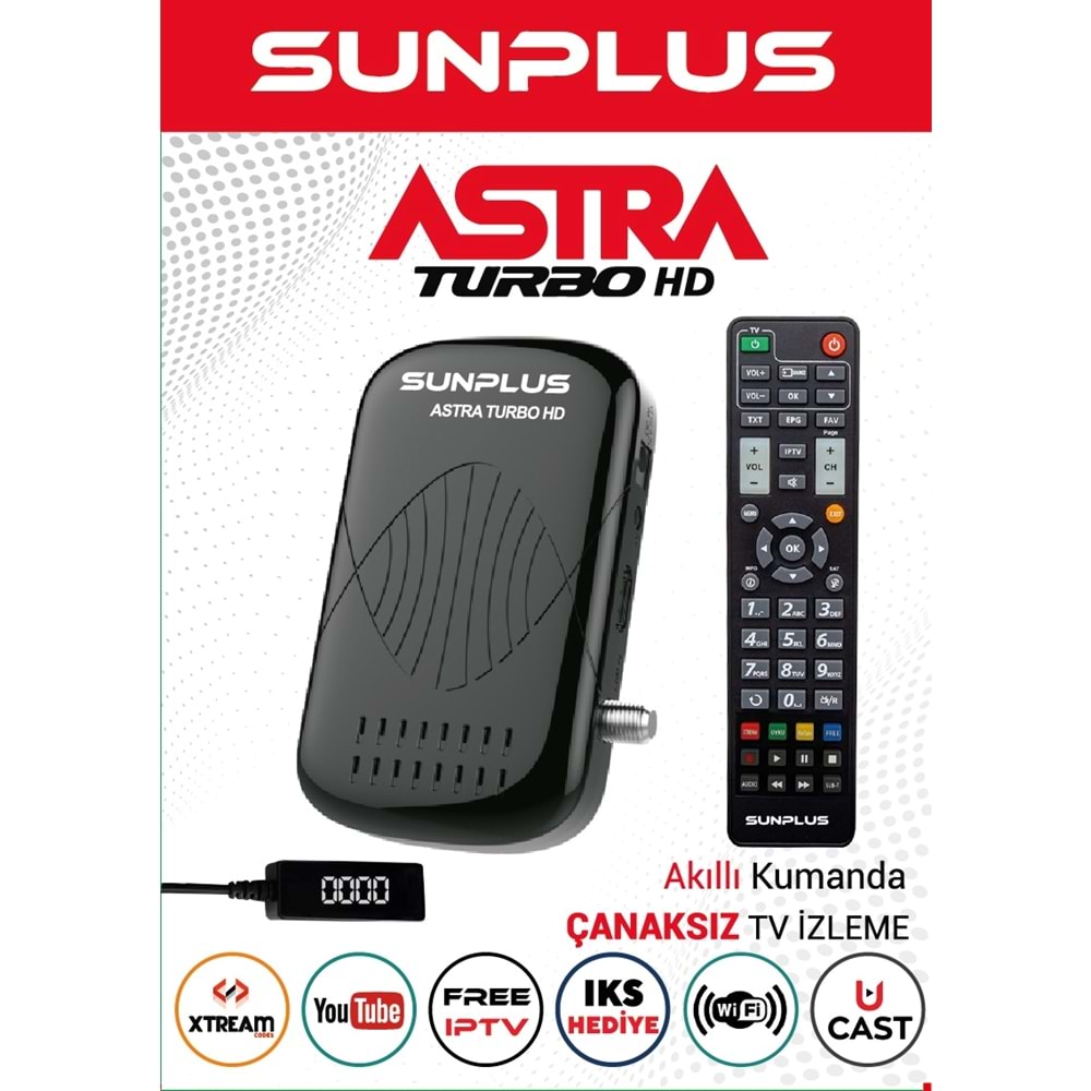 SUNPLUS ASTRA HD UYDU