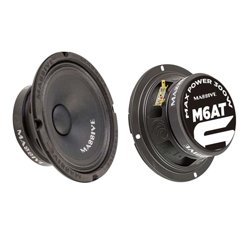 MASSİVE MS-M6AT 16 CM MİDRANGE