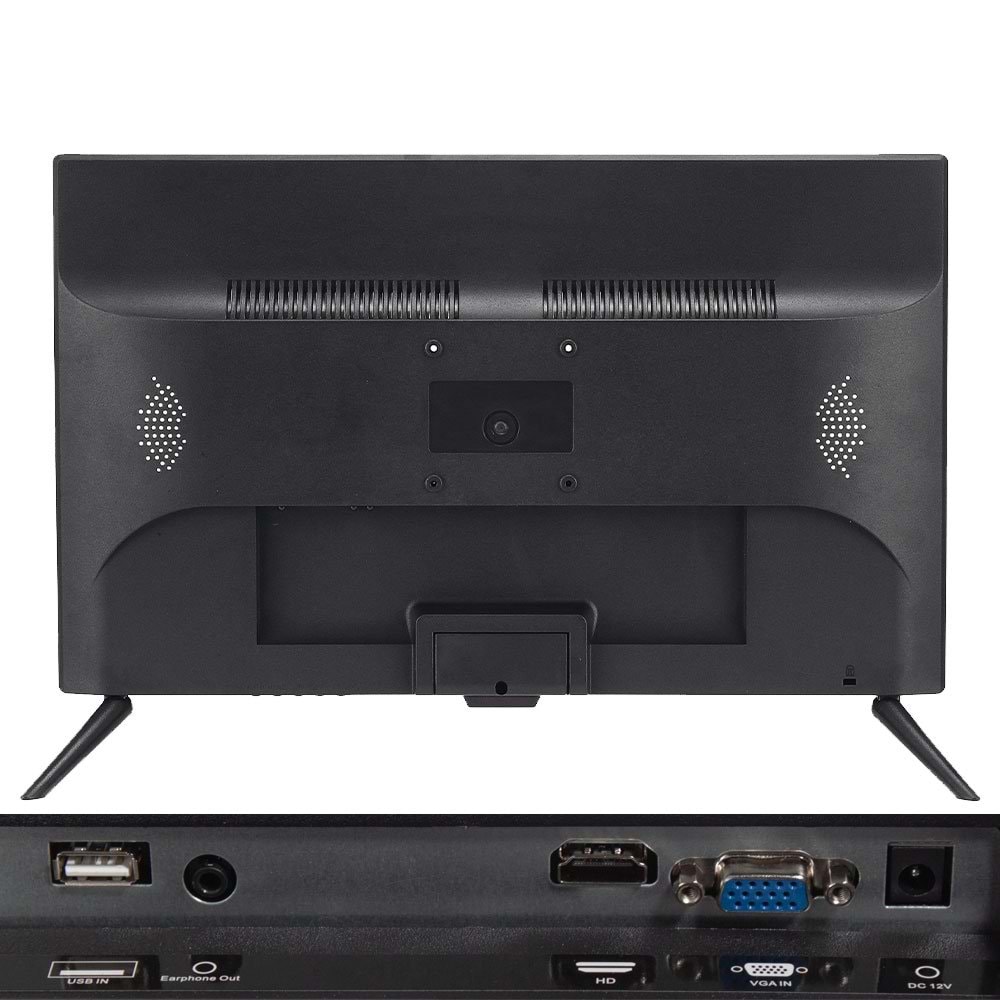 Rose CM-122 22 Monitör Kumandalı Hdmı-Usb-Vga 12Volt/220