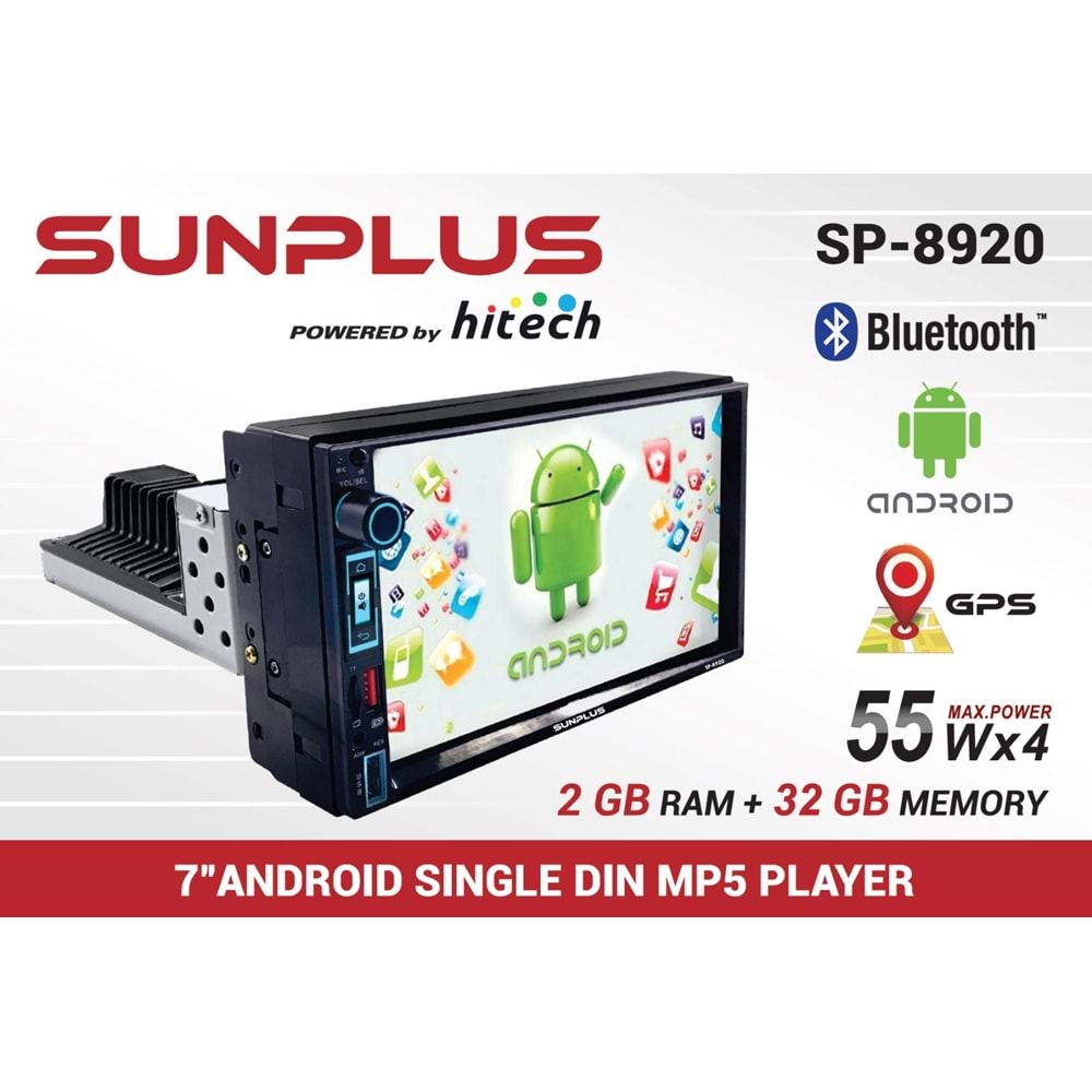 SUNPLUS 8920 ANDROID ŞAHİN DAUBLE