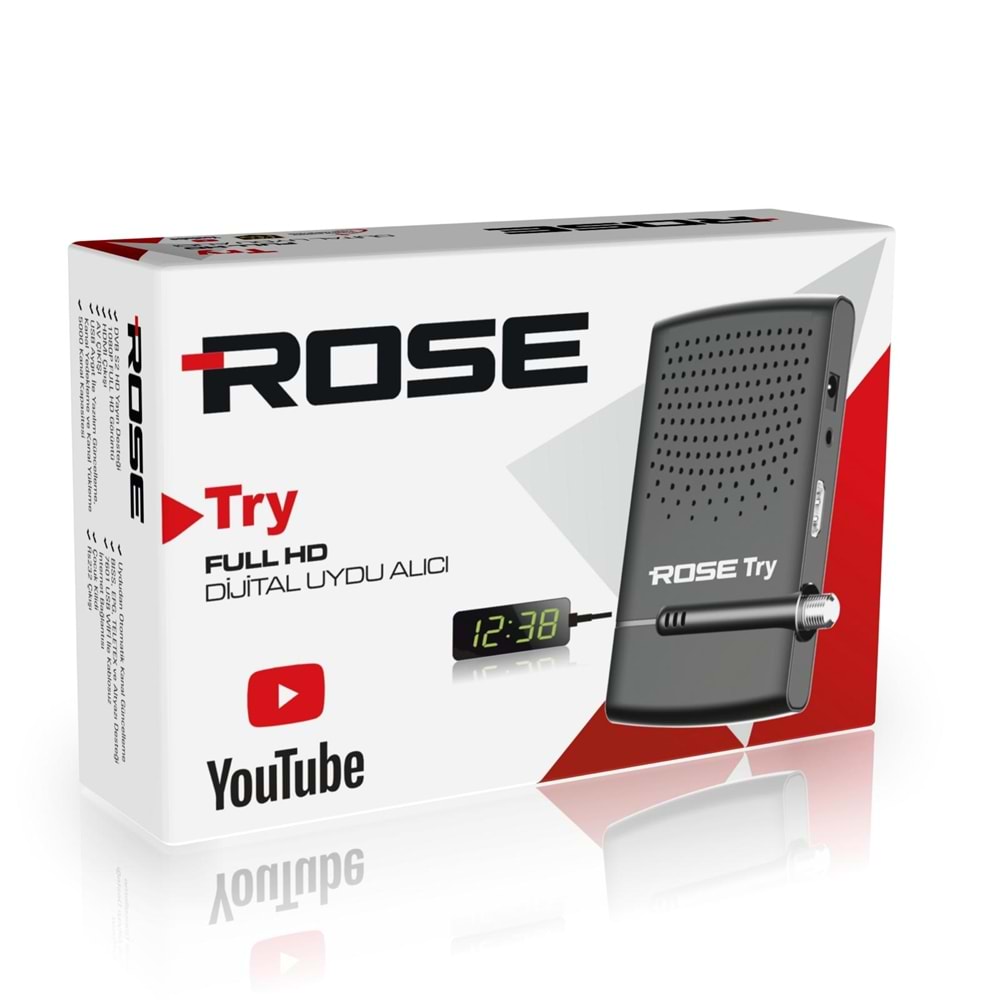 Rose Try Full Hd Uydu Alıcı