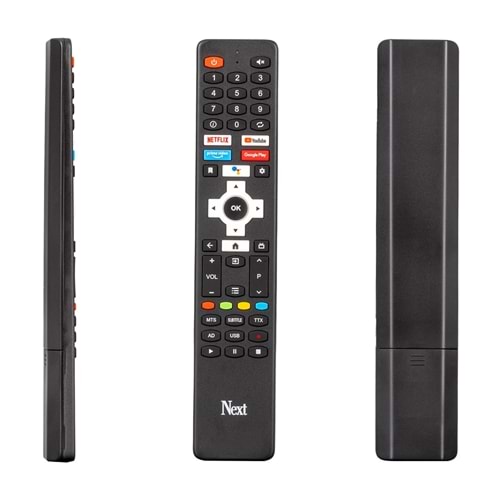 NEXT NETFLIX-YOUTUBE-PRİMEVİDEO GOOGLE PLAY TUŞLU ANDROİD LCD-LED TV KUMANDASI