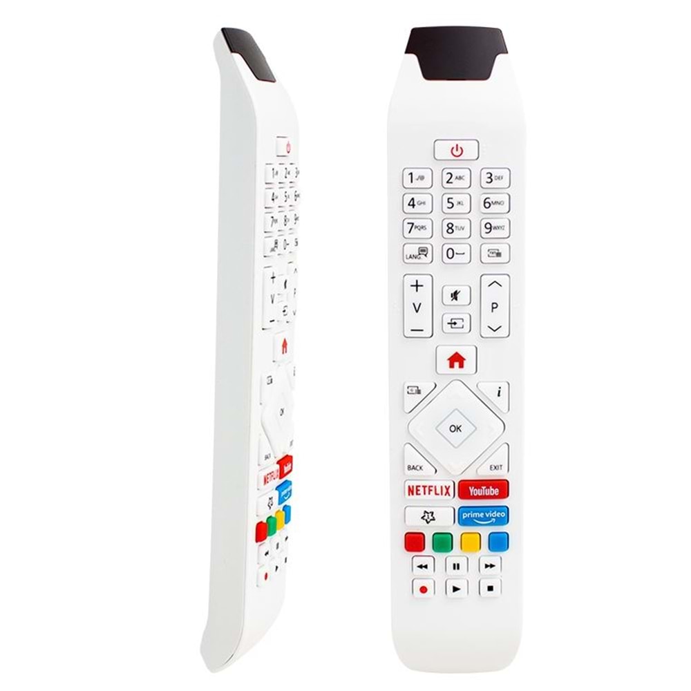 VESTEL YOUTUBE-NETFLIX-PRIME VIDEO TUŞLU SİYAH LCD LED TV KUMANDA