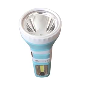 GOLD KAMA 3W COB LED UZUN MESAFELİ LED Lİ EL FENERİ