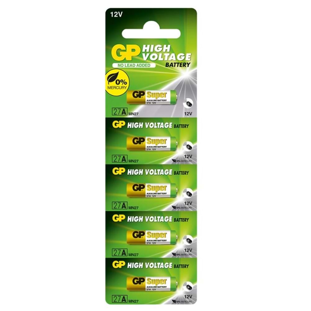 GP Alkalin 27a 12v Kumanda Pili