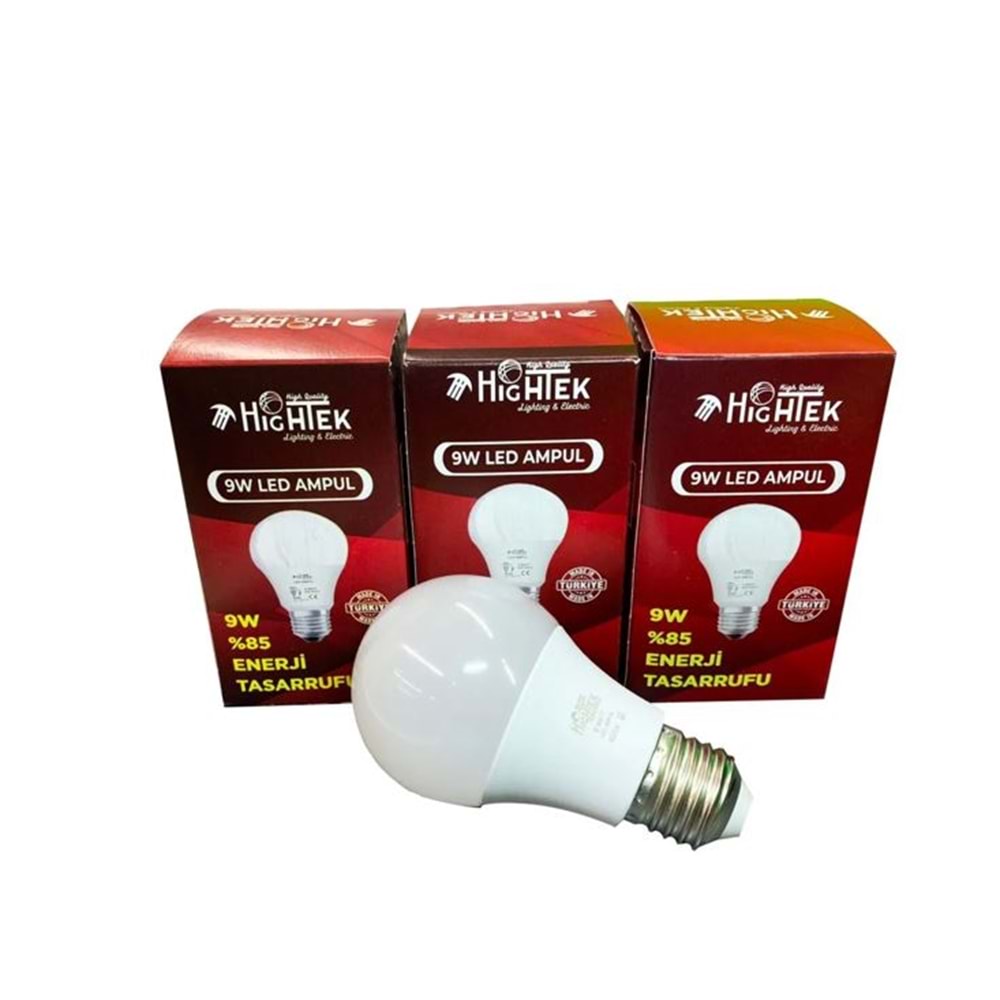 Hightek 9w Led Ampul (beyaz)