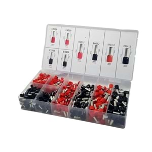 Rose 520Parça İzoleli Sıkmalı Kablo Pabucu RC-893