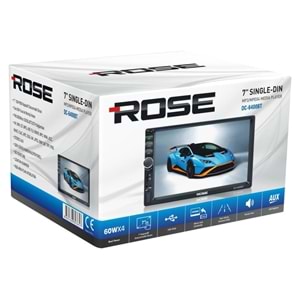 Rose DC-6400BT Şahin Dauble Teyp