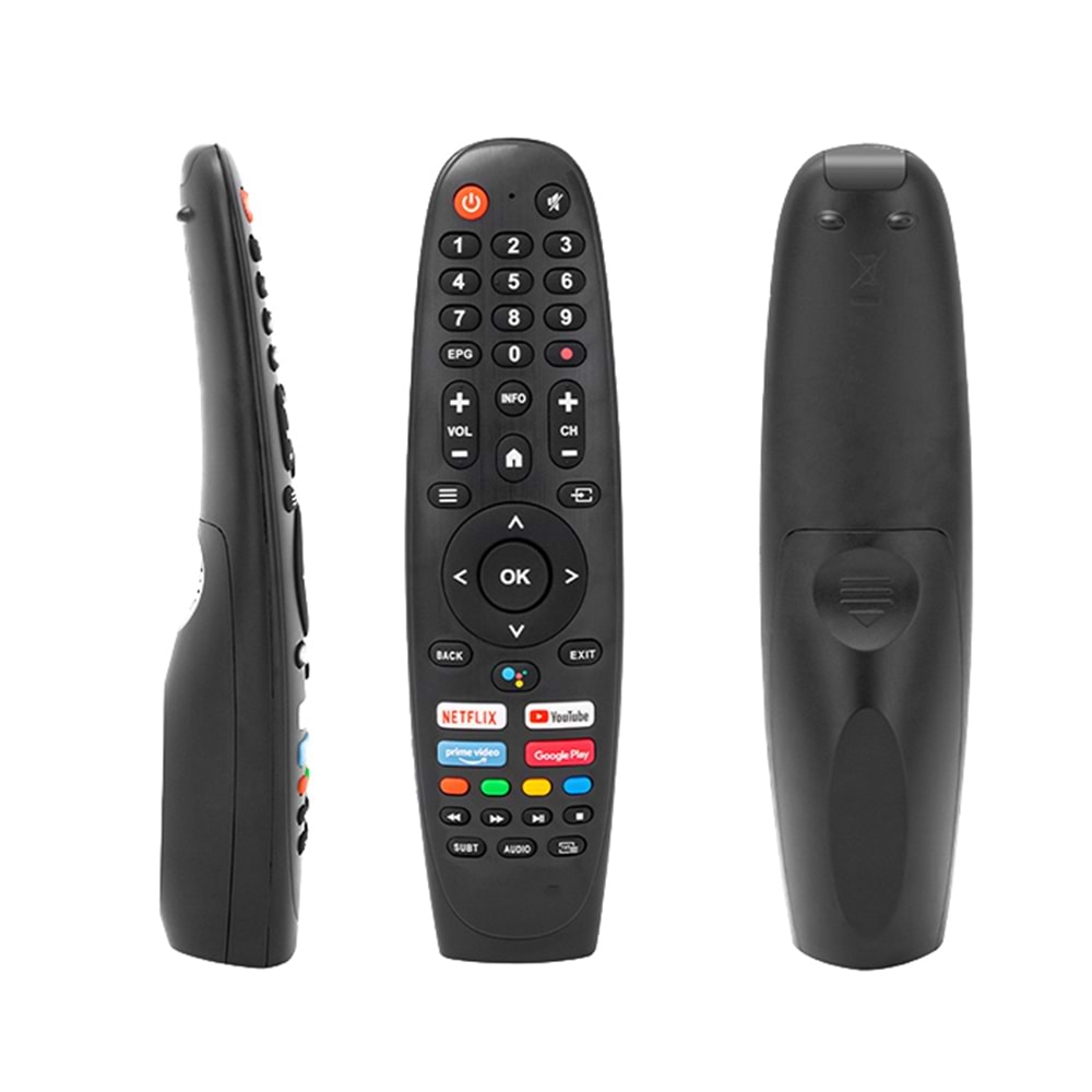 ONVO-PROFİLO-SABA NETFLIX-YOUTUBE-GOOGLE PLAY-PRIME VIDEO TUŞLU SES KOMUTLU LCD LED TV KUMANDA