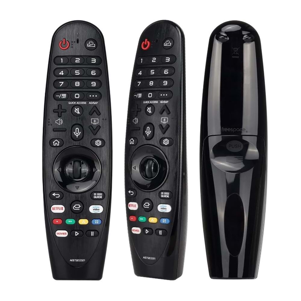 LG AN-MR20GA AMAZON PRIME-NETFLIX TUŞLU MAGIC LCD LED KUMANDA (SES KOMUT ÖZELLİGİ YOKTUR)
