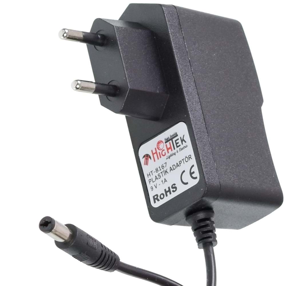 9v 1a Plastik Kasa Adaptör