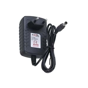 Hightek 12V 2.5 A Ledli Plastik Kasa Adaptör